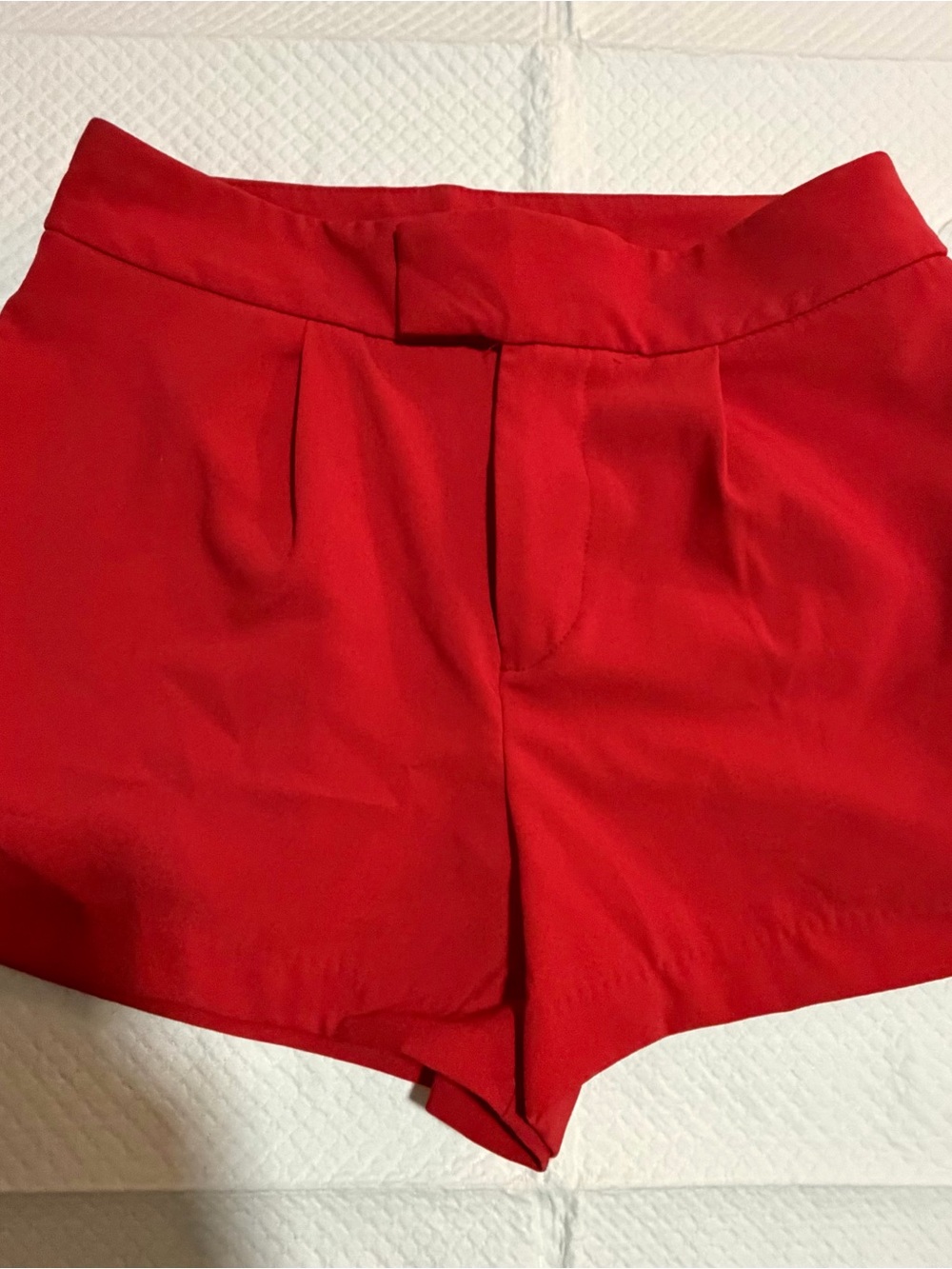 a new day Red High-Rise Tailored Women's Shorts